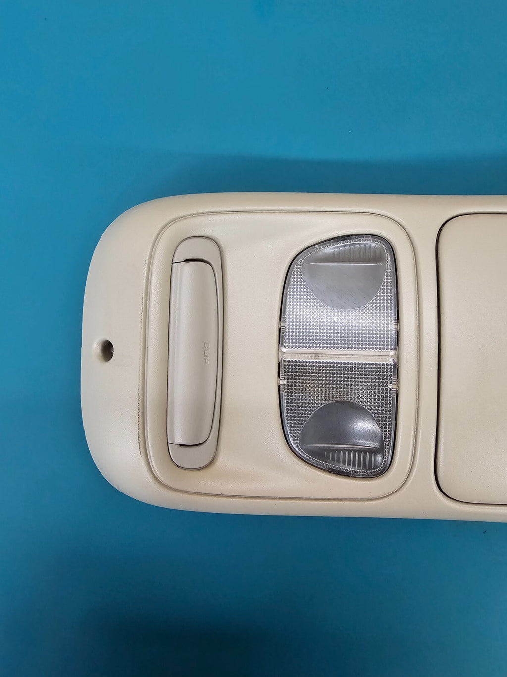🔥99-04 Dodge Dakota Durango Sunroof Overhead Console DOME Map Light Storage TAN