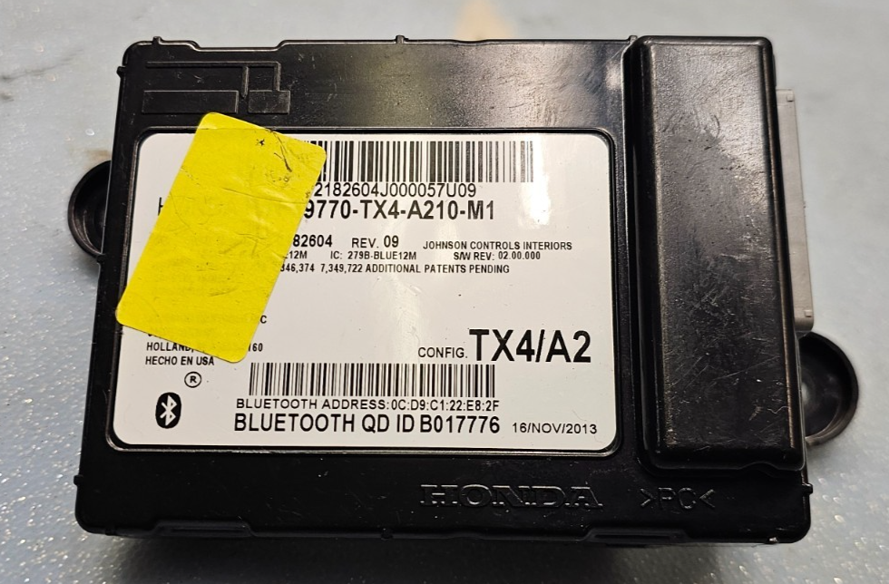 🔥2013-2016 ACURA RDX BLUETOOTH CONTROL MODULE HFT HFL FREE LINK UNIT ASSEMBLY