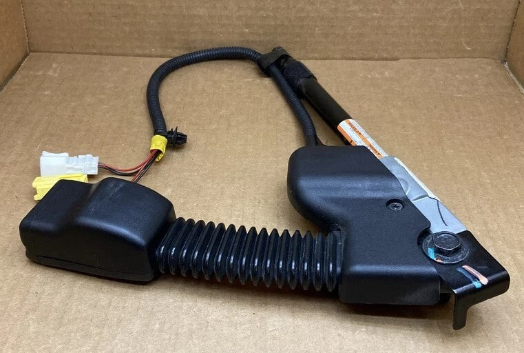 🔥06-11 Honda Civic Front Left Driver Side Seat Belt Seatbelt Buckle Black