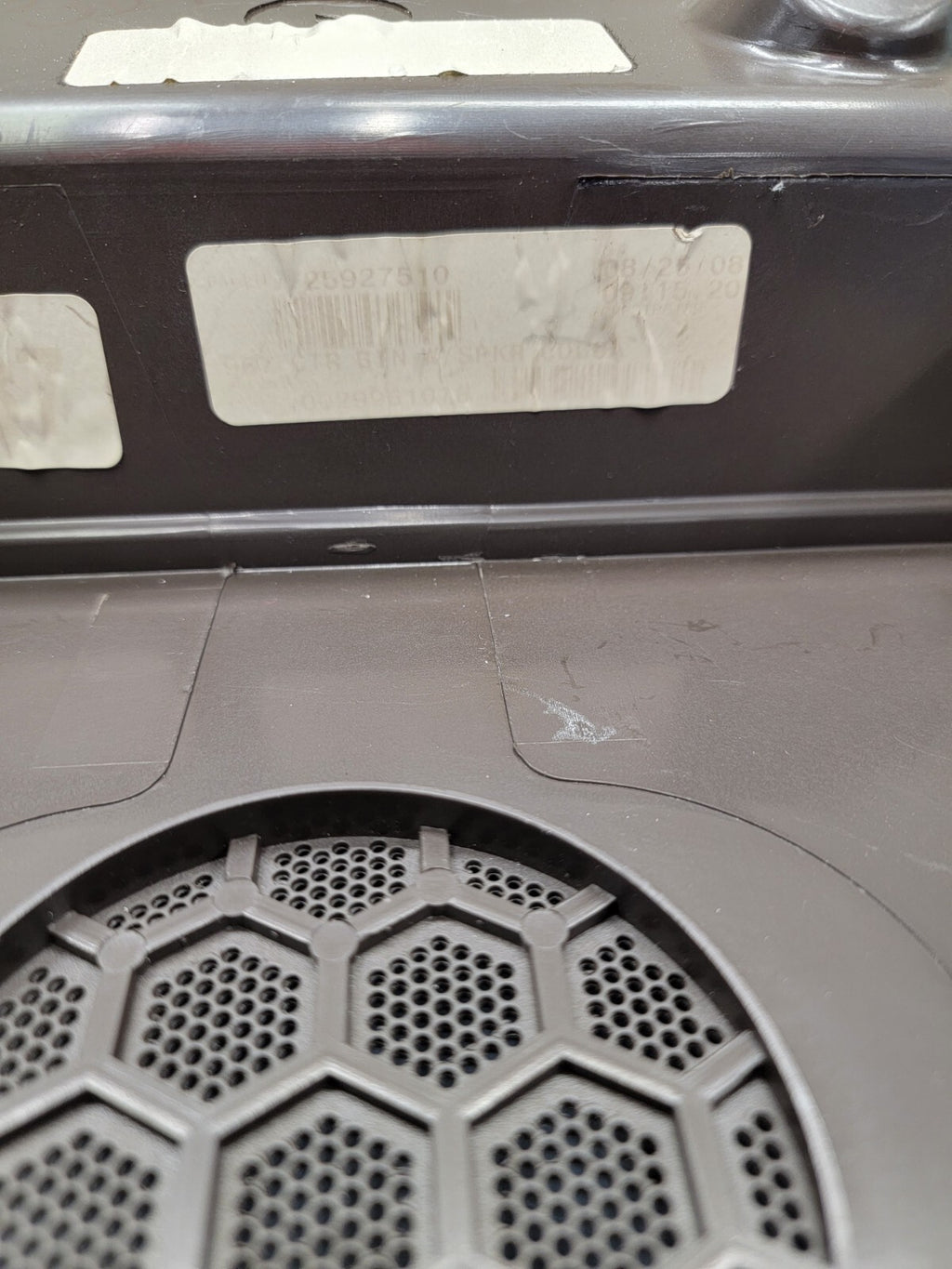 🔥2008-2012 BUICK ENCLAVE UPPER DASH STORAGE COMPARTMENT Cubby Dark Gray
