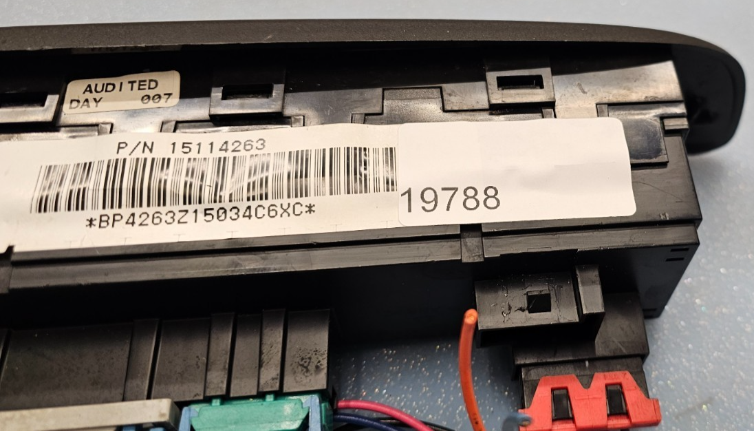 🔥02-05 GMC ENVOY Window Door Switch Front LEFT Master Driver Assembly BLACK OEM