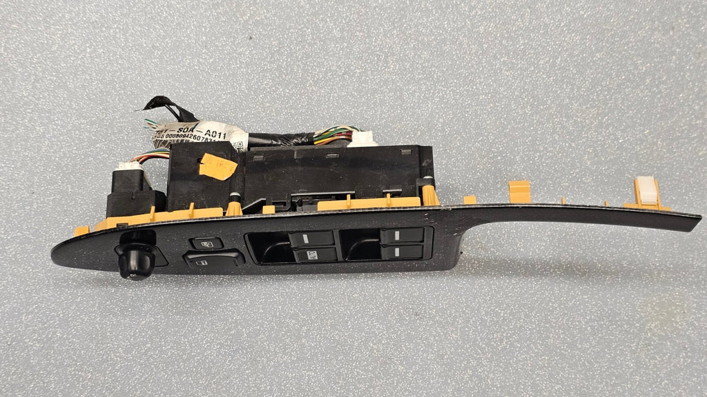 🔥03-07 ACCORD LEFT DRIVER MASTER POWER CONTROL DOOR WINDOW SWITCH BLACK WS11