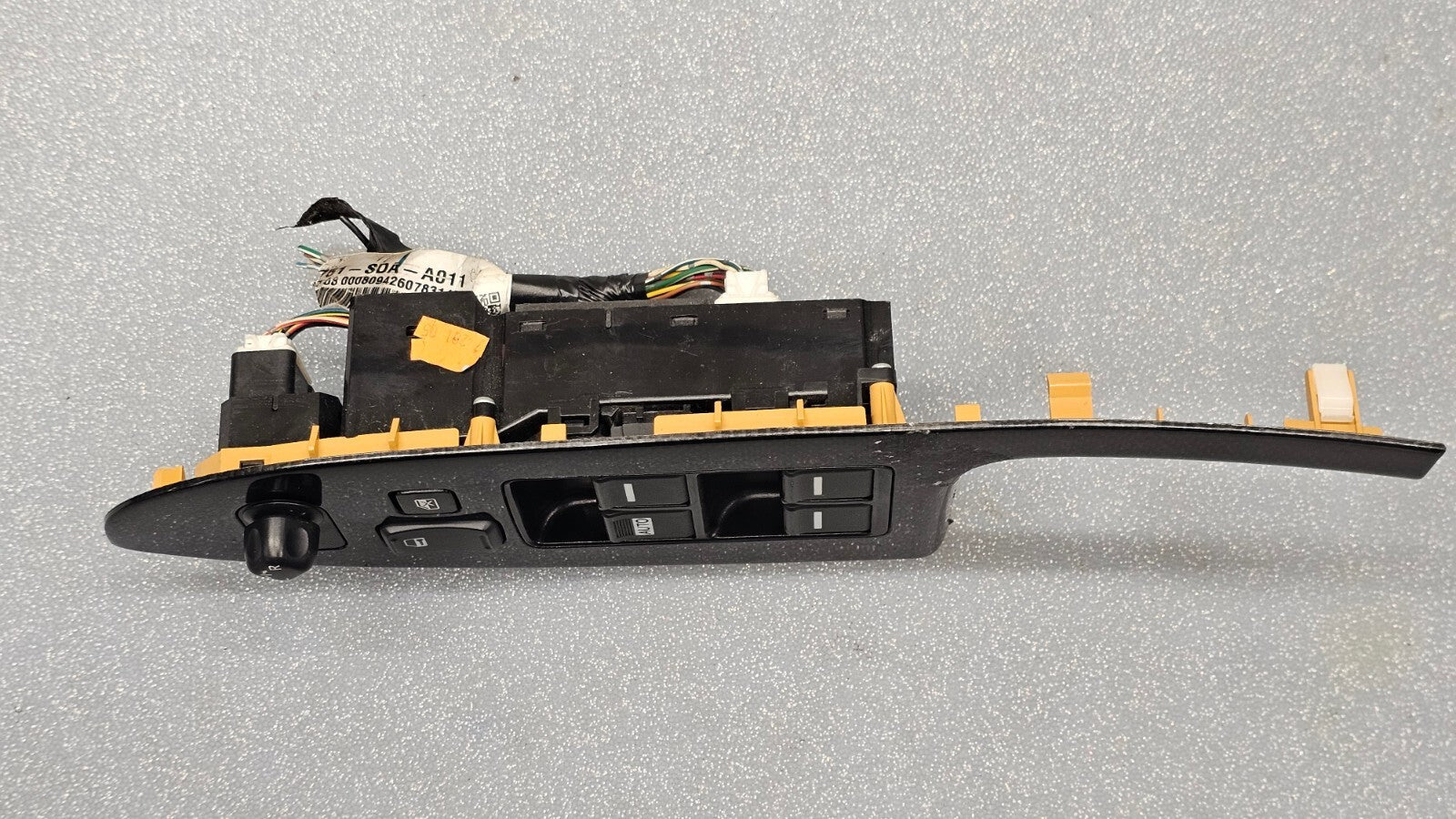 🔥03-07 ACCORD LEFT DRIVER MASTER POWER CONTROL DOOR WINDOW SWITCH BLACK WS11