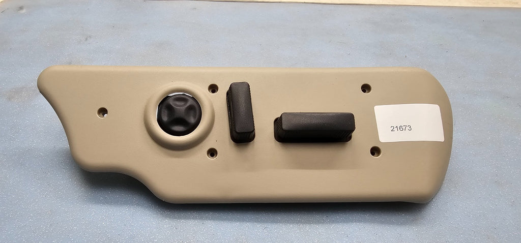 🔥03-06 SILVERADO SIERRA Front RIGHT PASSENGER Seat Adjuster Heat SWITCH Tan