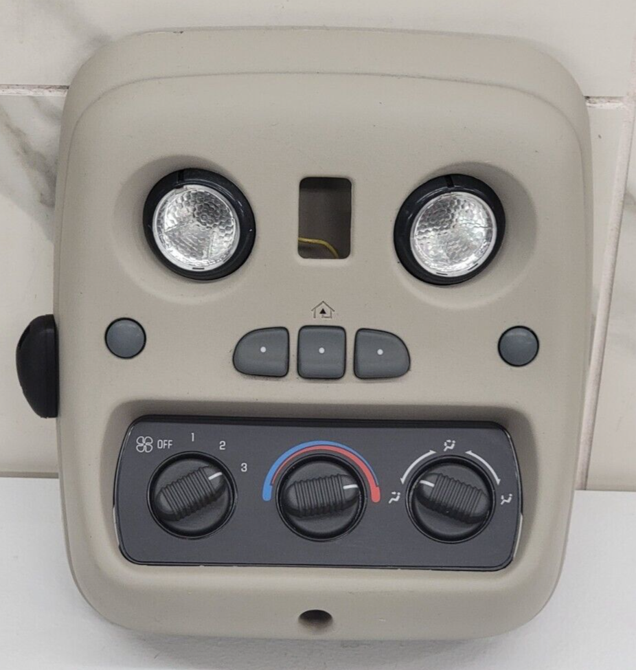 🔥03-06 Escalade Tahoe Yukon OVERHEAD ROOF CONSOLE/MAP LIGHT  LIGHT TAN