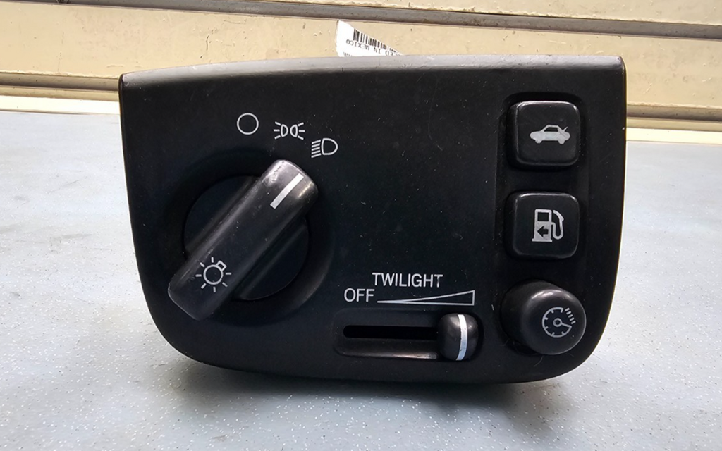 🔥00-05 Cadillac Deville Headlight Dimmer Switch Trunk Gas Door Assembly DK TAN