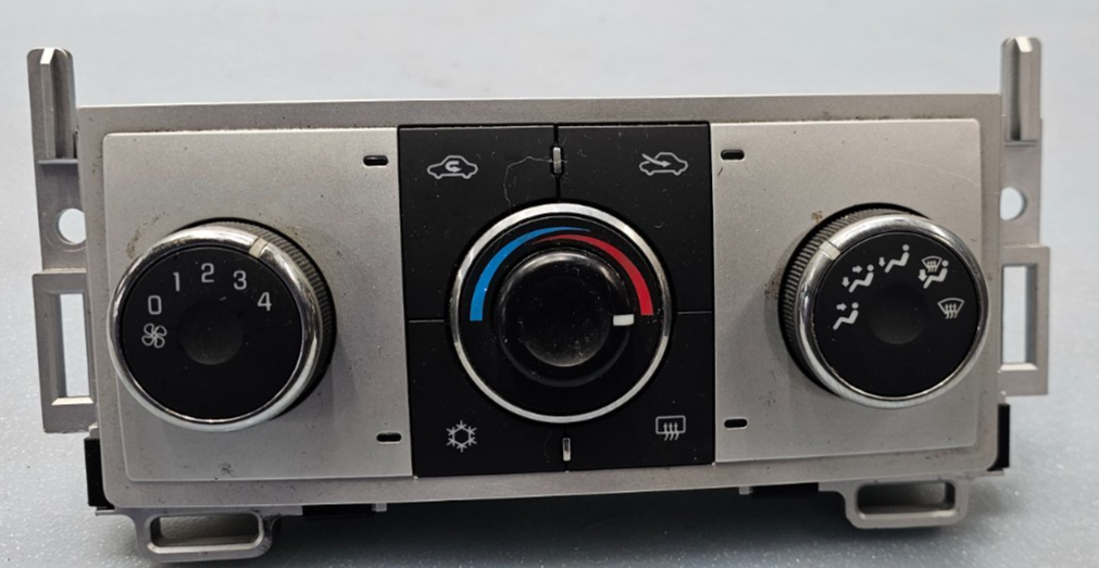 🔥08-12 Malibu Dash AC A/C HVAC Heater Climate Temperature Control Silver