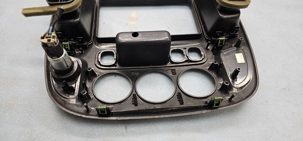 🔥01-07 FORD ESCAPE CENTER DASH RADIO A/C CLIMATE TRIM BEZEL BLACK OEM