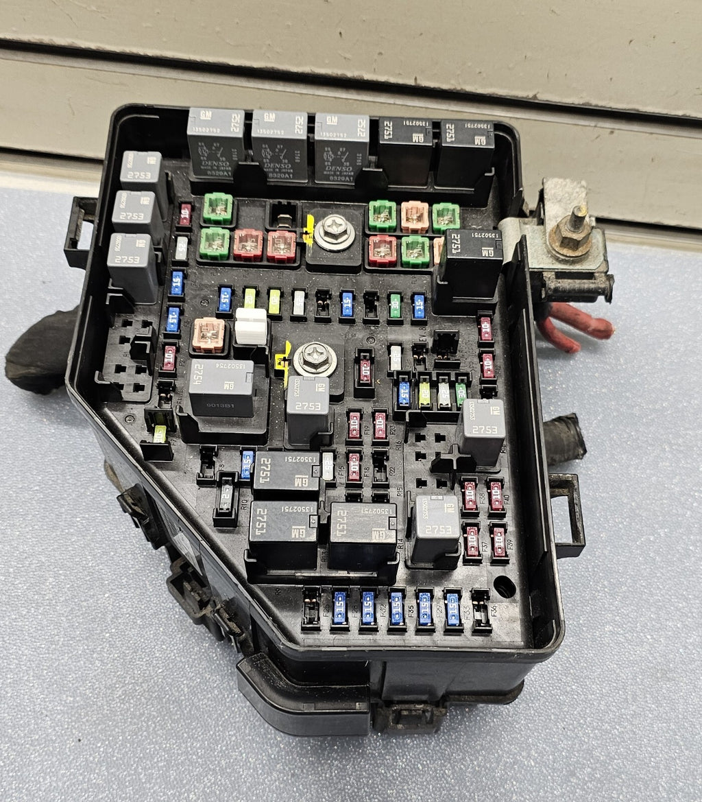 🔥09-10 Acadia Outlook Engine Fuse Relay Box Accessory Wiring Circuit Junction