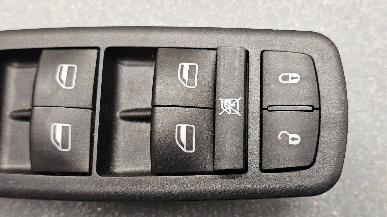 09-12 Dodge Ram 1500 2500 Left Driver Master Power Window Switch Assembly Black