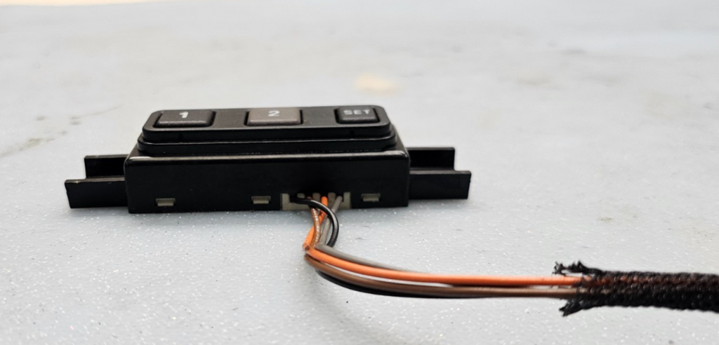 🔥99-04 Jeep Grand Cherokee Left Driver Front Memory Seat Selector Switch BLACK