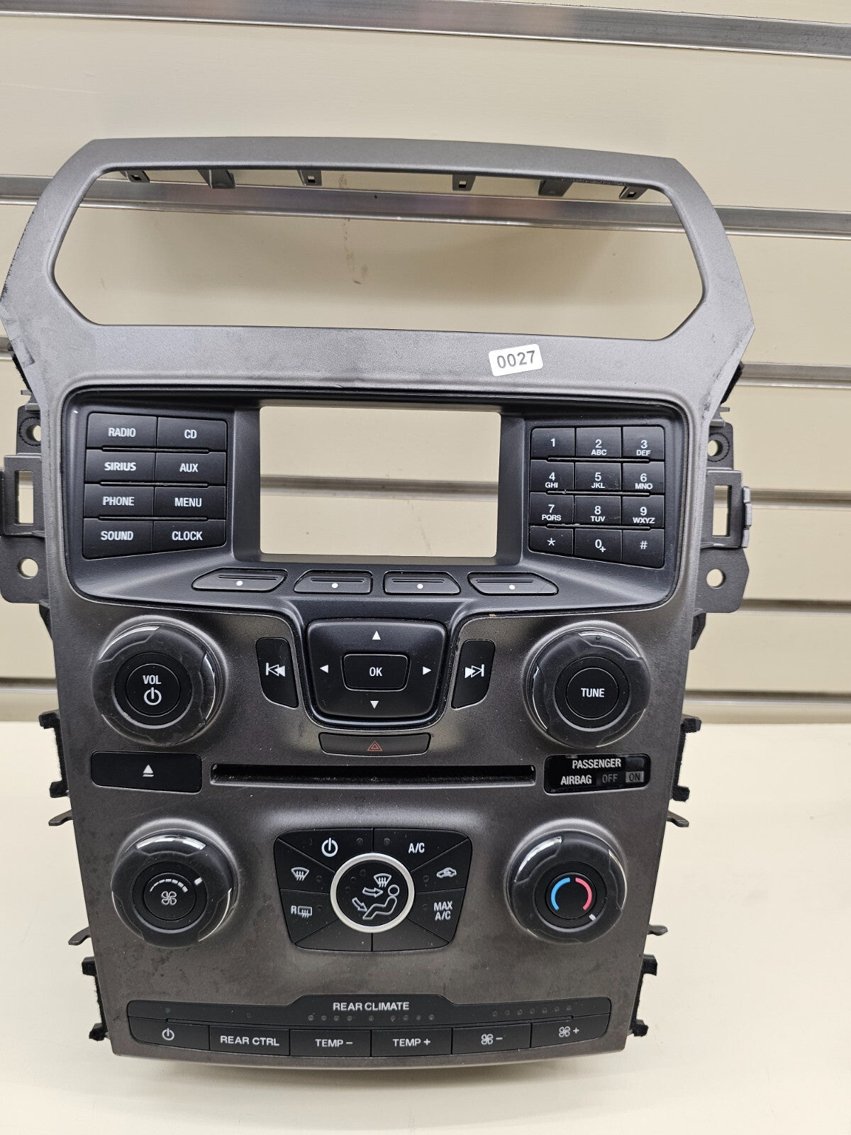 🔥11-13 Ford Explorer Dash Radio Stereo Climate Control Trim Panel BEZEL OEM