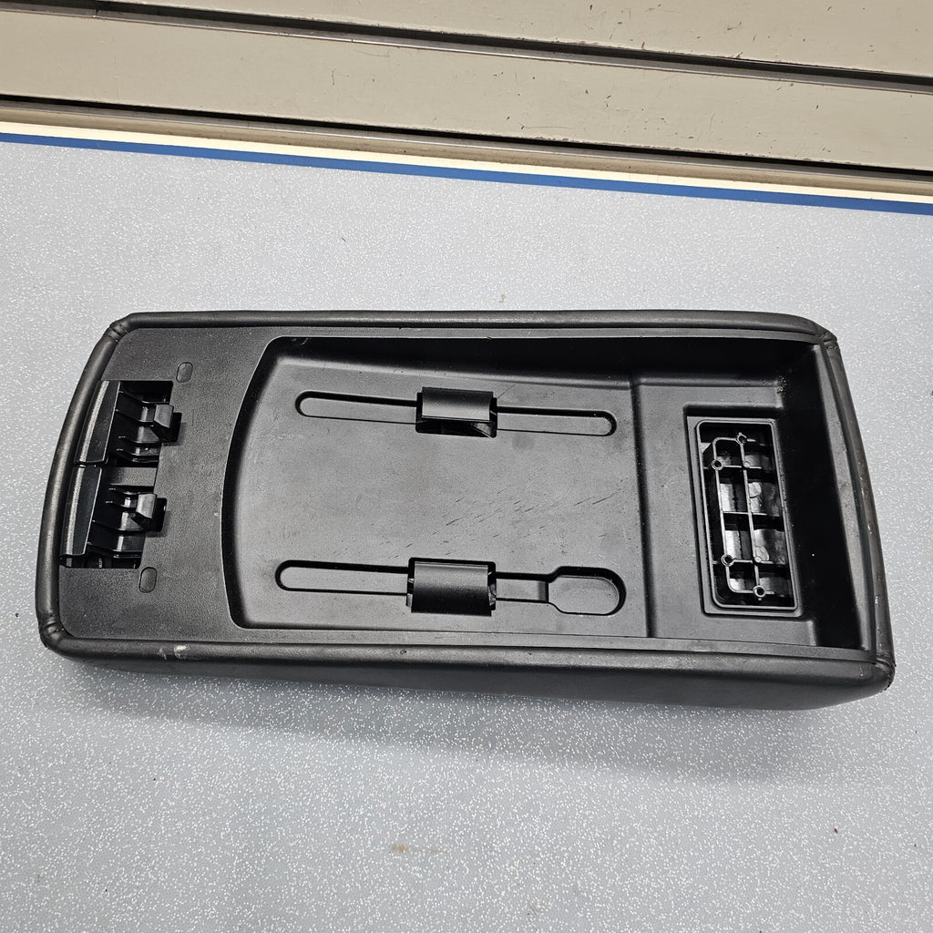🔥08-10 Dodge Charger Center Console Arm Rest Lid Leather Assembly Cover BLACK
