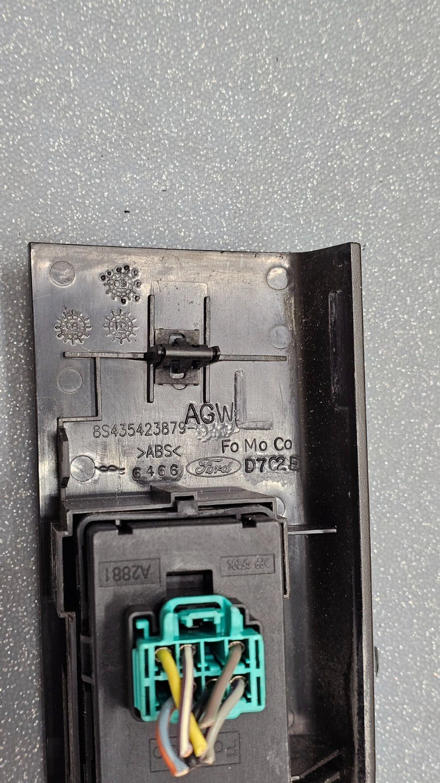 🔥08-12 Escape Focus Left Driver Door Master Power Window Switch Assembly Black