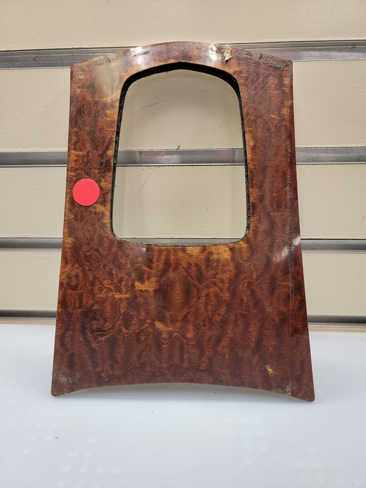 🔥2007-2009 Cadillac SRX Shifter Trim Bezel Front Center Console Woodgrain OEM