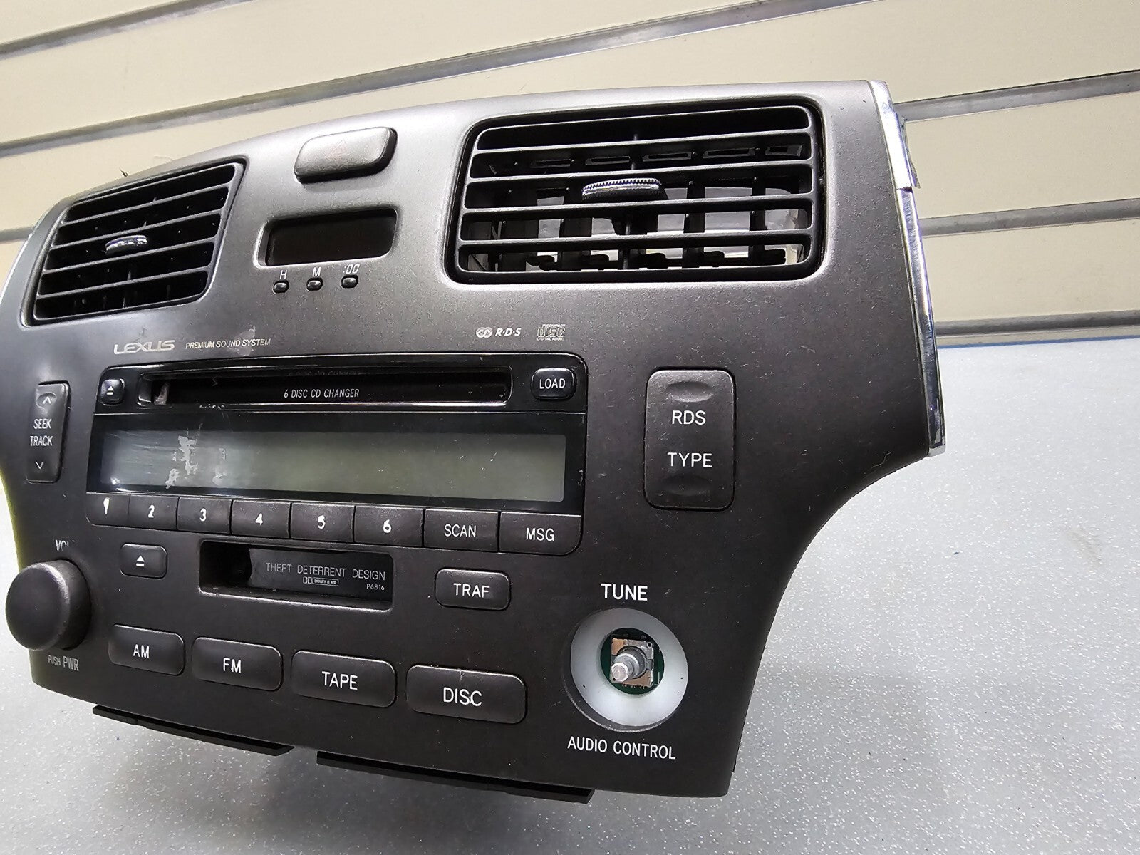 🔥02-06 LEXUS ES300 ES330 FRONT DASH FM AM CD CASSETTE TAPE PLAYER RADIO OEM