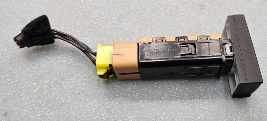 🔥09-12 HYUNDAI SANTA FE Rear Window Heating Heated Switch Button Assy Black OEM