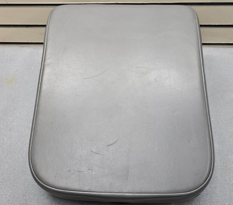 🔥02-08 Dodge RAM Center Console Jump Seat ARMREST Cover Lid Leather Gray JS7