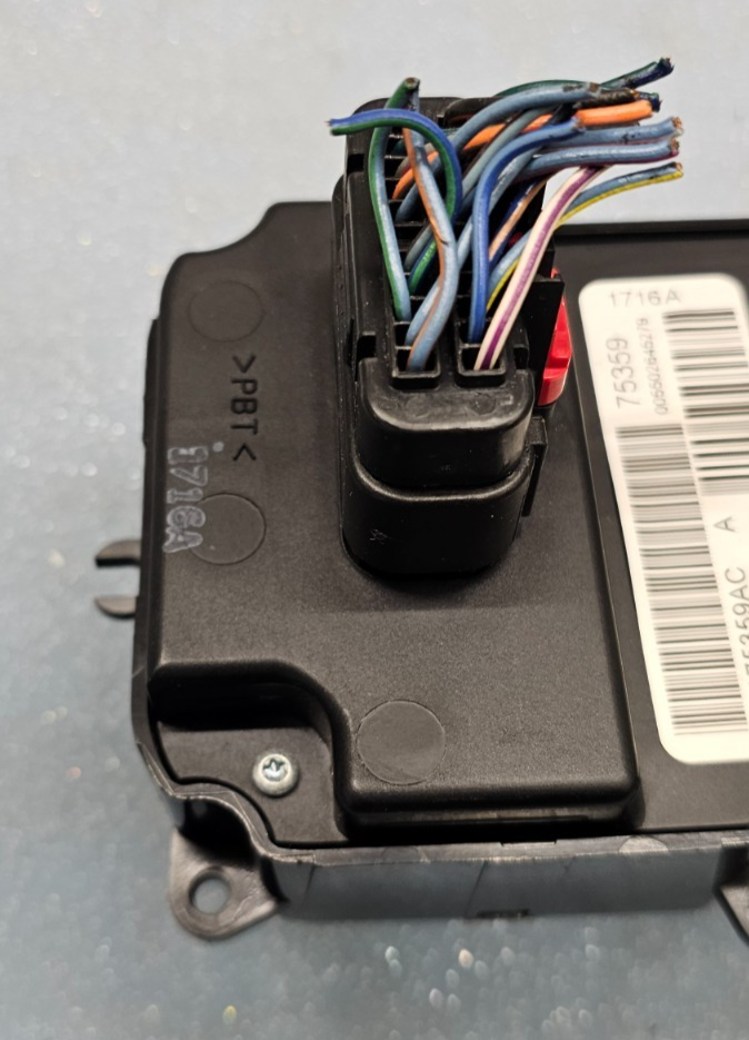 04-07 Caravan Town Country Dash AC Climate Temperature Heater Control Black