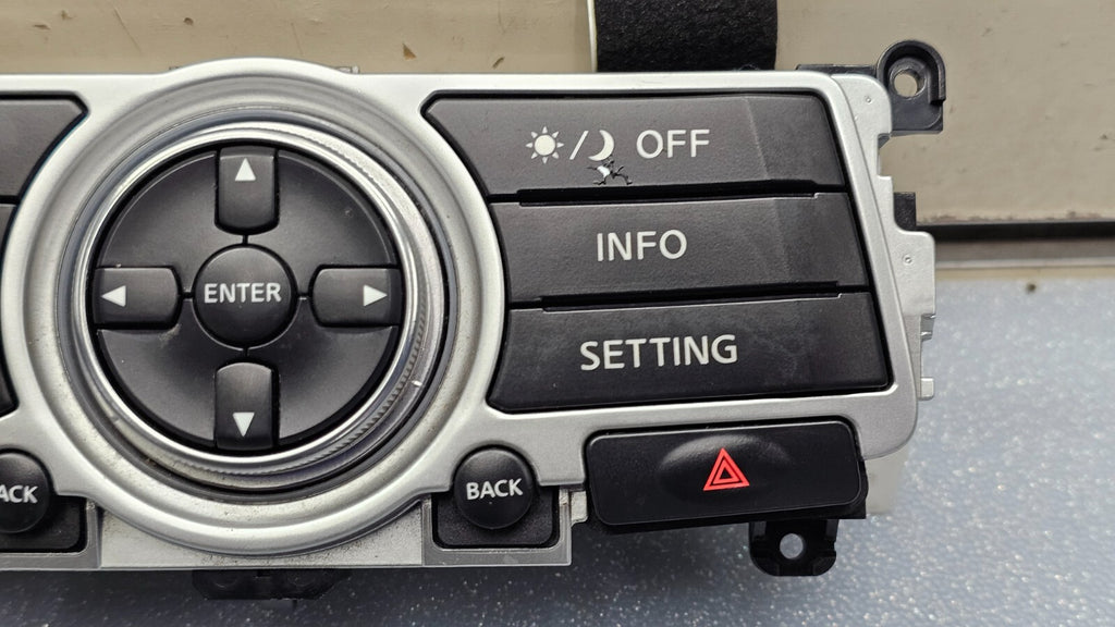 🔥08-13 Infiniti G37 EX35 G35 Dash AM FM Radio Stereo Navigation Control Panel