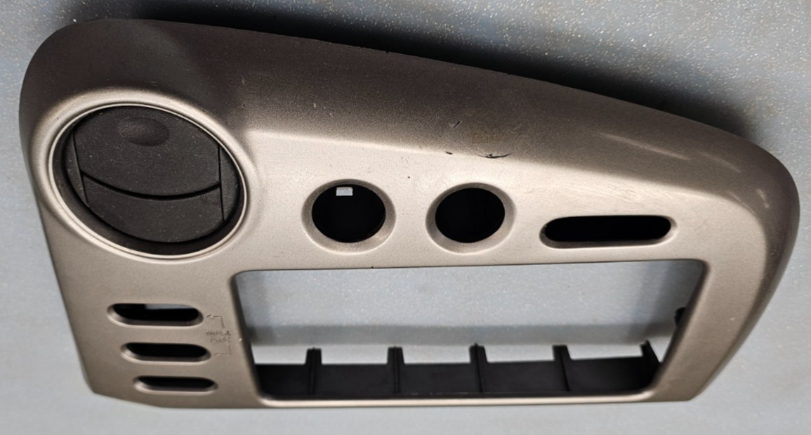 🔥03-08 Toyota MATRIX Pontiac VIBE Center Dash Radio Bezel Trim Panel SILVER OEM