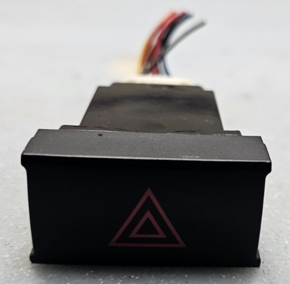 🔥07-09 SANTA FE HAZARD FLASHER EMERGENCY WARNING SWITCH OEM black
