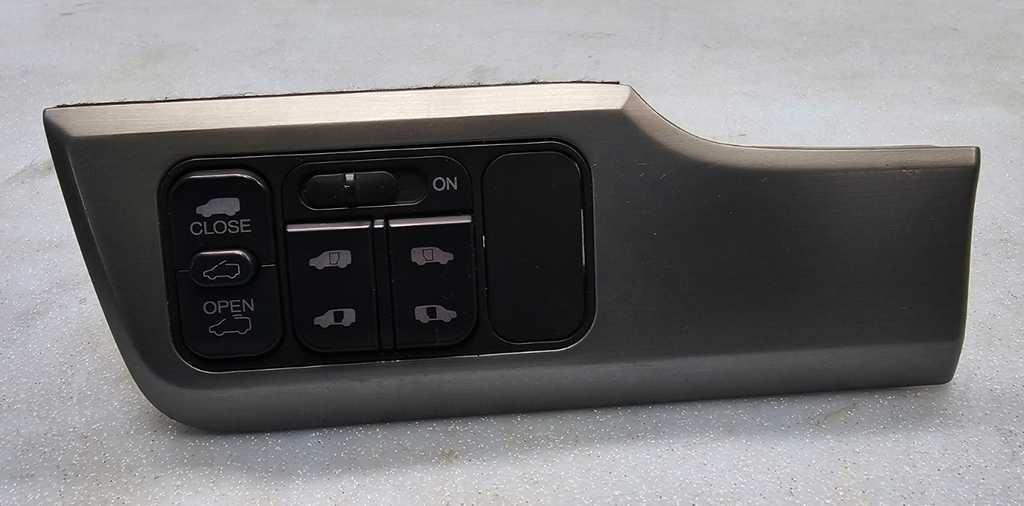🔥05-10 Honda Odyssey Door Sun Roof Control Switch Sliding Slide Power Side Gray