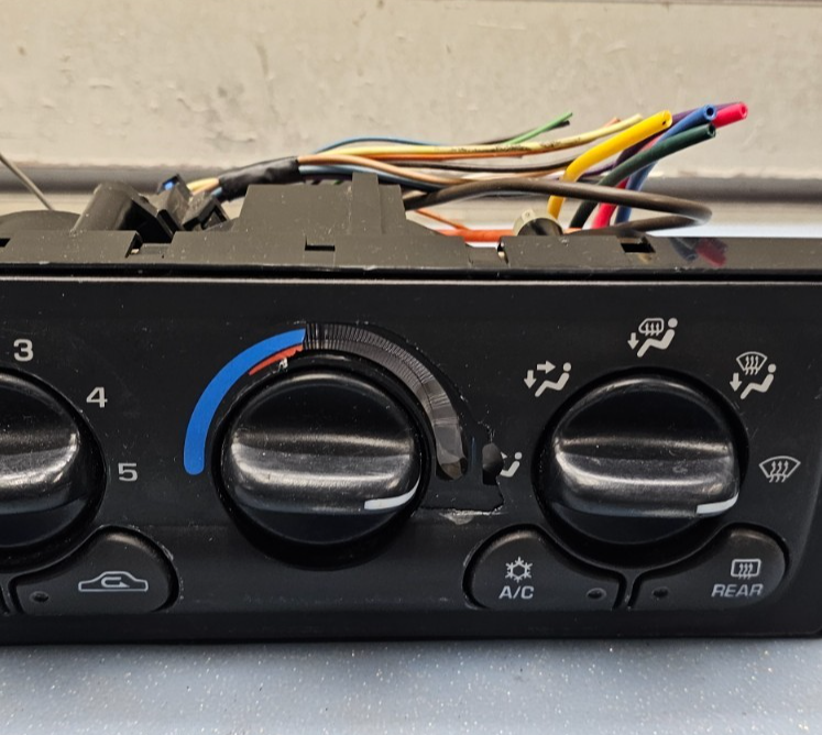 🔥99-02 Silverado Sierra Dash A/C AC HVAC Heater Climate Control Temperature 