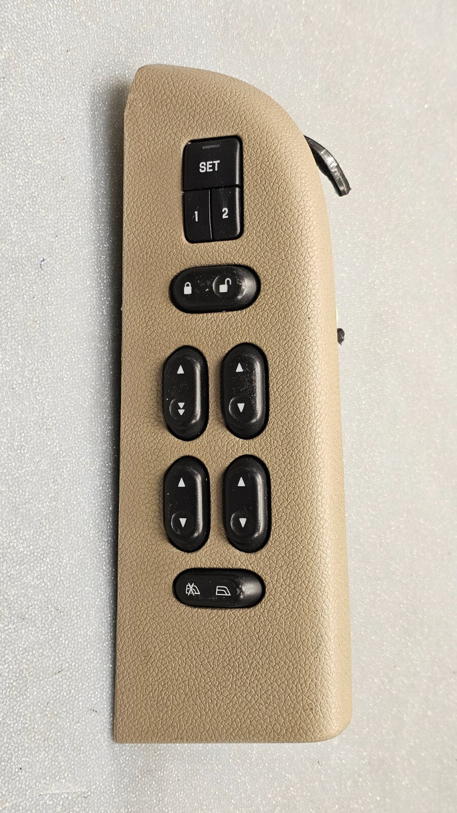03-06 Ford Expedition Left Driver Master Door Window Control Switch Assembly Tan