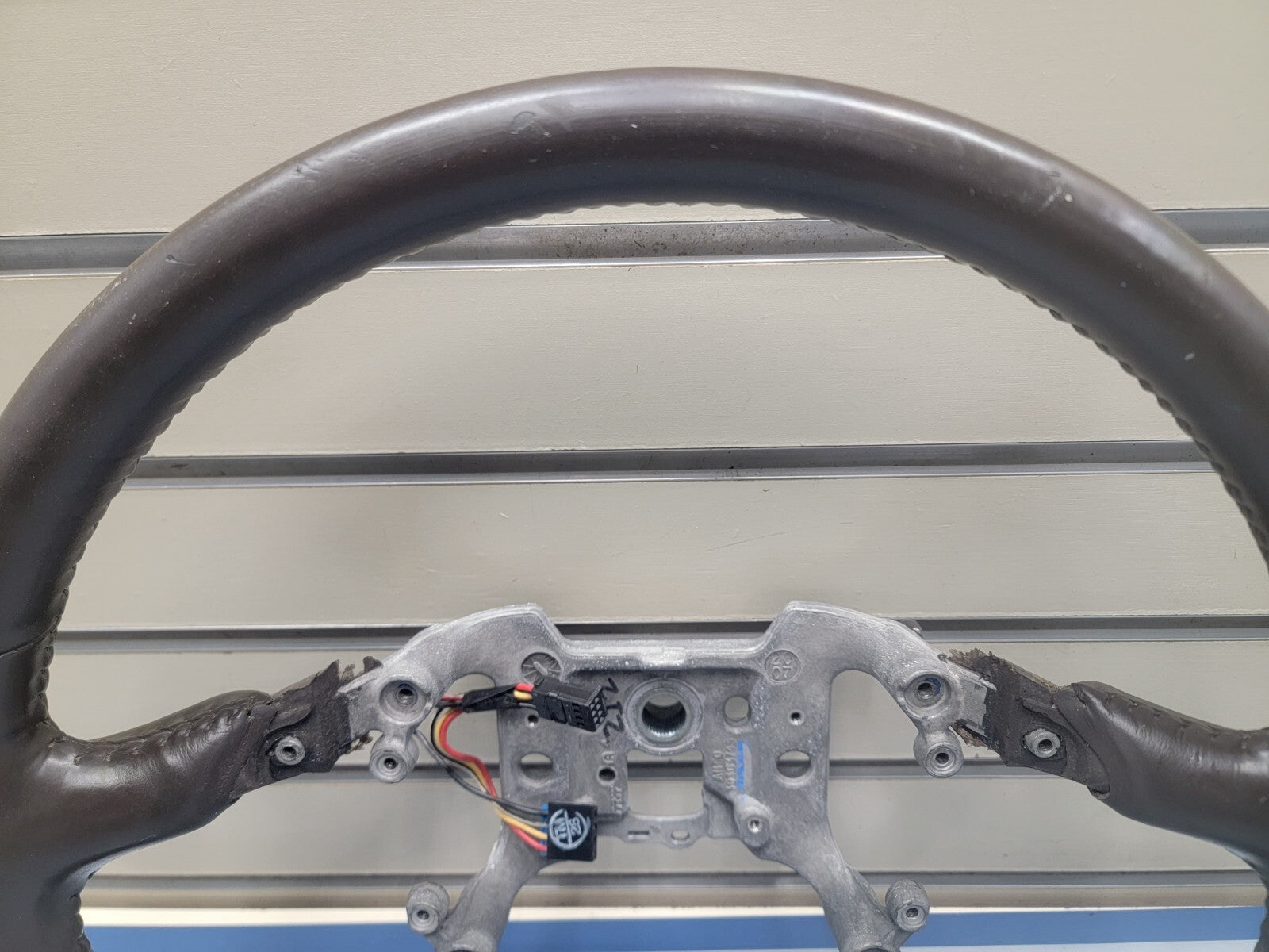 🔥2006-2011 CADILLAC DTS STEERING WHEEL Leather Black