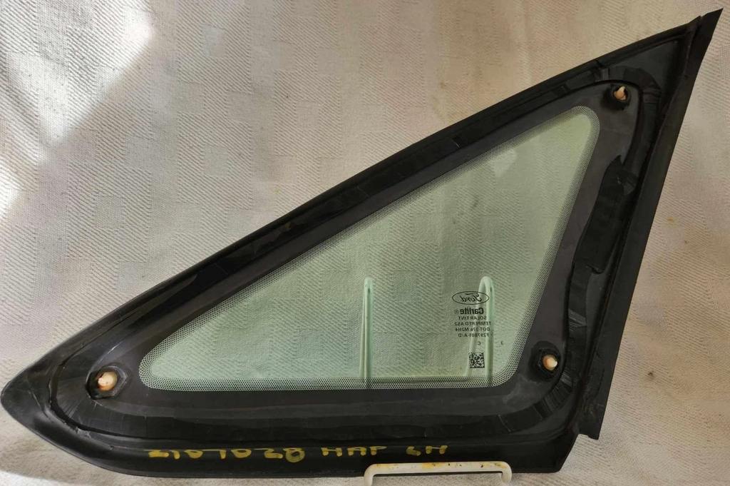 🔥12-18 Ford Focus Left DRIVER LH Quarter Glass Window SEDAN black moulding