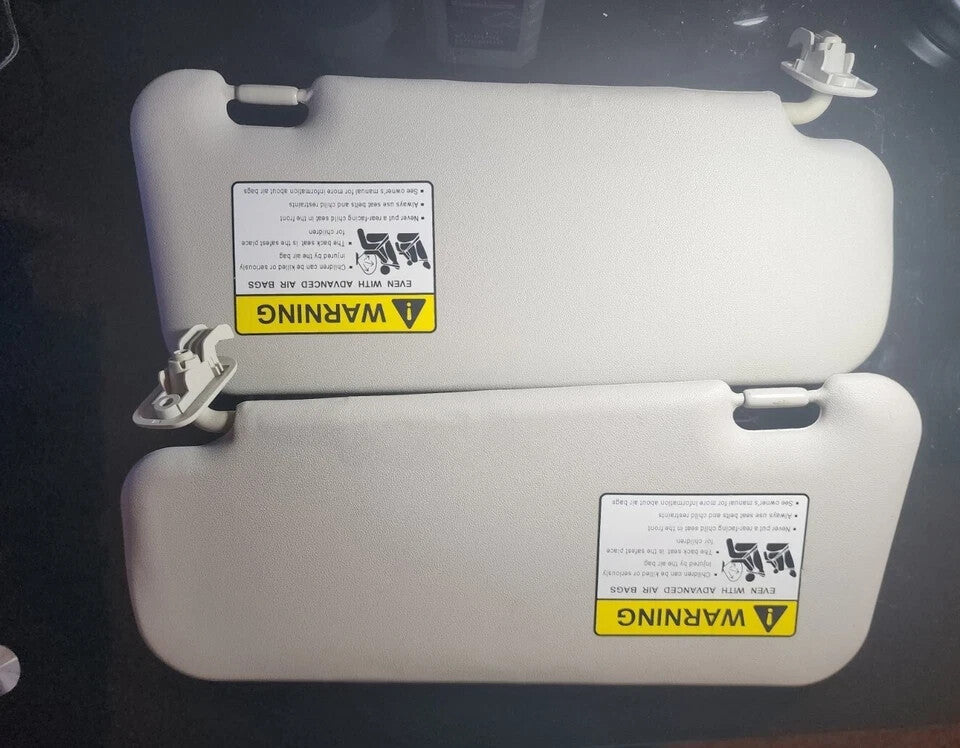 10-13 Mazda 3 Left Driver/Right Passenger Sun Visor Sunshade UV protection Pair