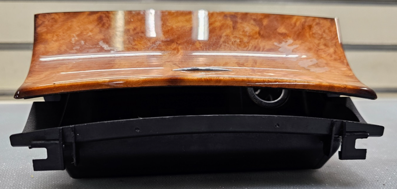 🔥03-11 Mercedes E55 E63 CLS500 Center Pocket Ashtray Ash Tray MATTE Wood OEM