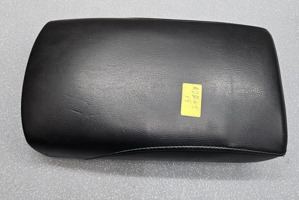 🔥14-16 Nissan Rogue Center Console Arm Rest Lid Cover Top Pad Assembly Black