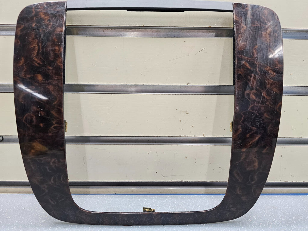 🔥07-13 SUBURBAN TAHOE YUKON CENTER DASH RADIO BEZEL TRIM PANEL ASSEMBLY WOOD