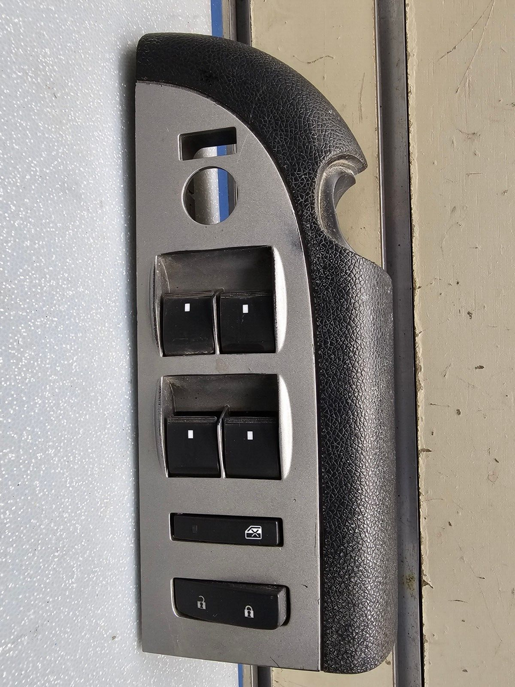 07-13 CHEVY SILVERADO SIERRA LEFT DRIVER MASTER POWER WINDOW SWITCH SILVER WS47