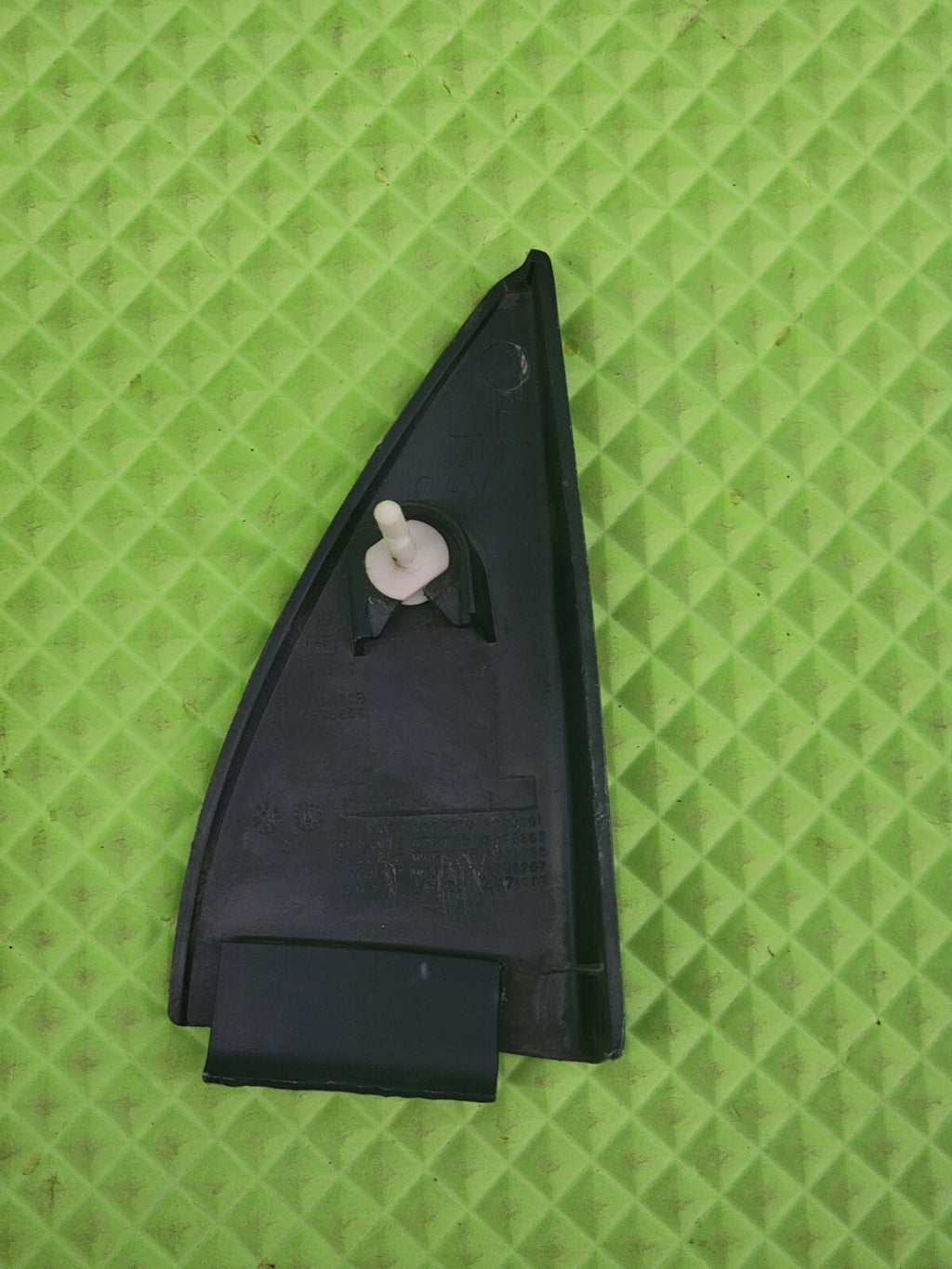 🔥1995-1998 Chevrolet Tahoe Suburban Door Panel Mirror Cover Trim LEFT DARK GRAY