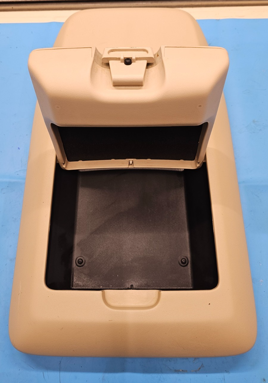 🔥04-08 Ford F150 Overhead Console DOME Light Lamp Roof Storage Tan