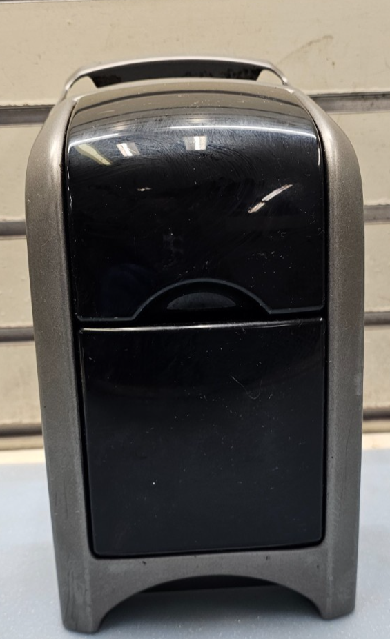 🔥04-09 TOYOTA PRIUS CENTER CONSOLE CUP DRINK HOLDER BEZEL STORAGE SILVER/BLACK