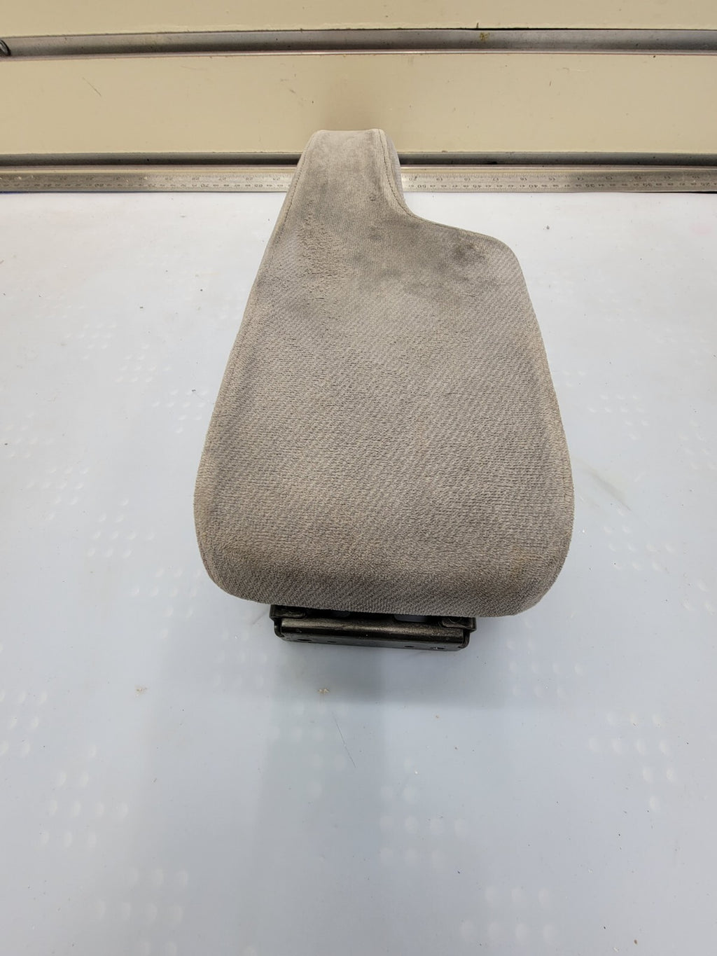 🔥2001-2005 Honda Civic Center Console Cover Arm Rest Lid GRAY Cloth OEM