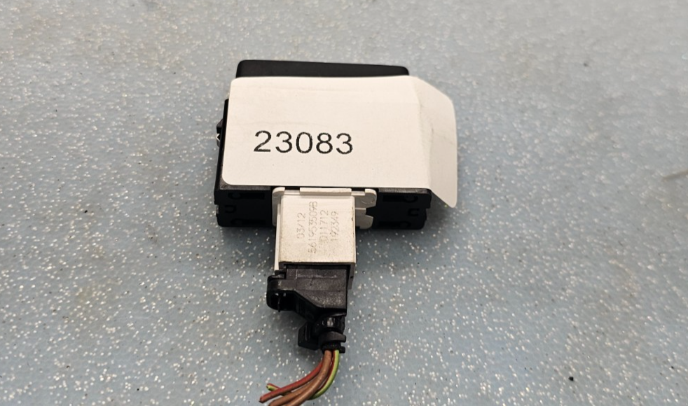 🔥12-15 VW PASSAT DASH HAZARD EMERGENCY FLASHER WARNING SWITCH  BLACK OEM