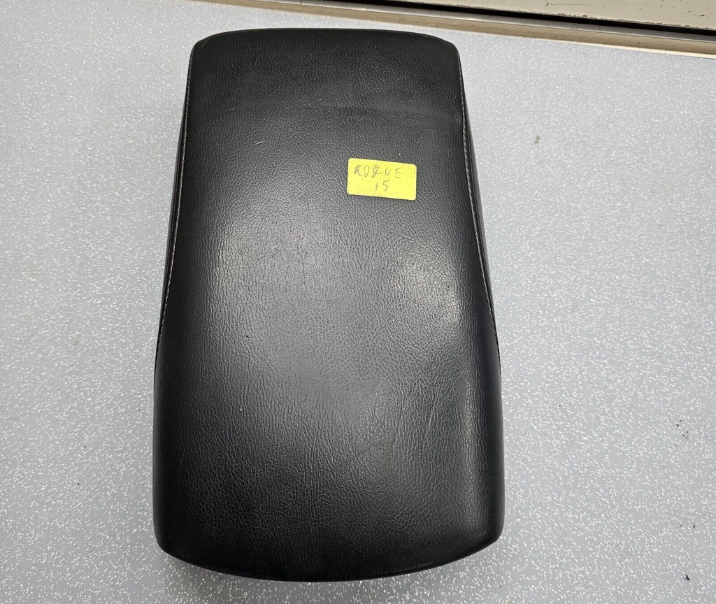 🔥14-16 Nissan Rogue Center Console Arm Rest Lid Cover Top Pad Assembly Black