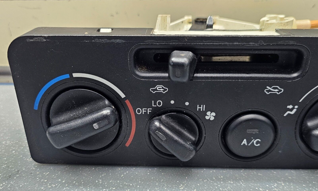 🔥98-00 Chevy Prizm Dash A/C AC HVAC Heater Temperature Climate Control Black
