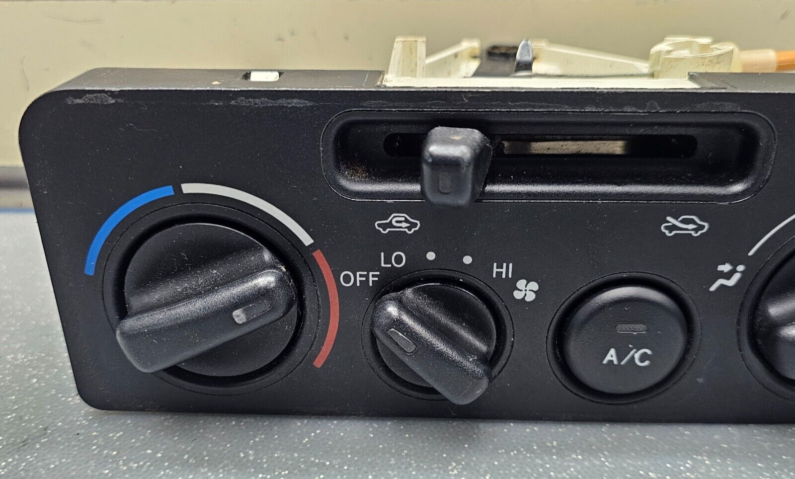 🔥98-00 Chevy Prizm Dash A/C AC HVAC Heater Temperature Climate Control Black
