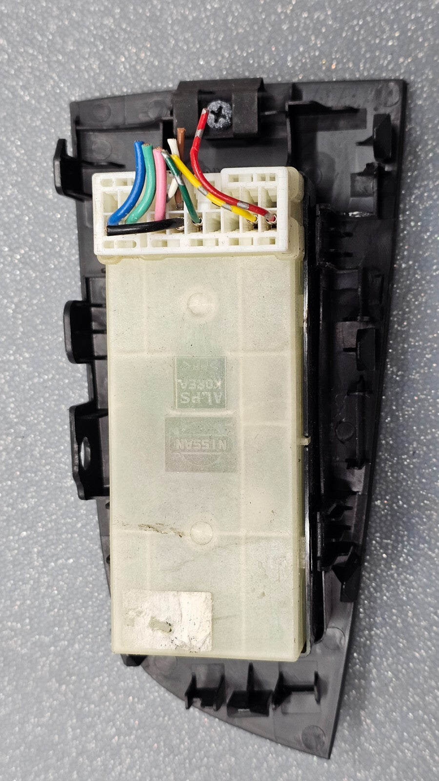 🔥09-14 Nissan Maxima Front Right Passenger Power Window Switch Black OEM