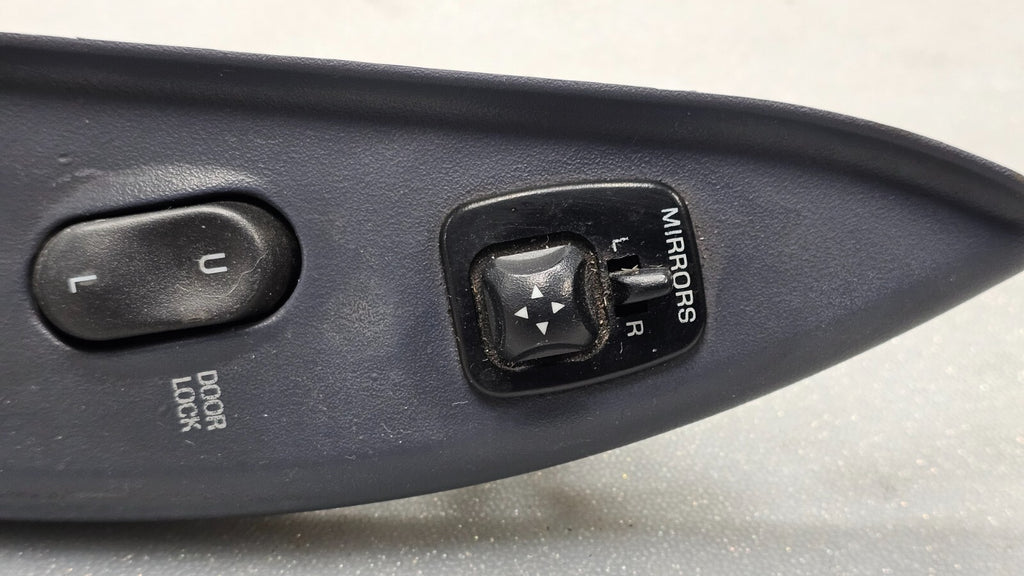 98-02 Crown Victoria Grand Marquis Power Left Driver Master Window Switch Black