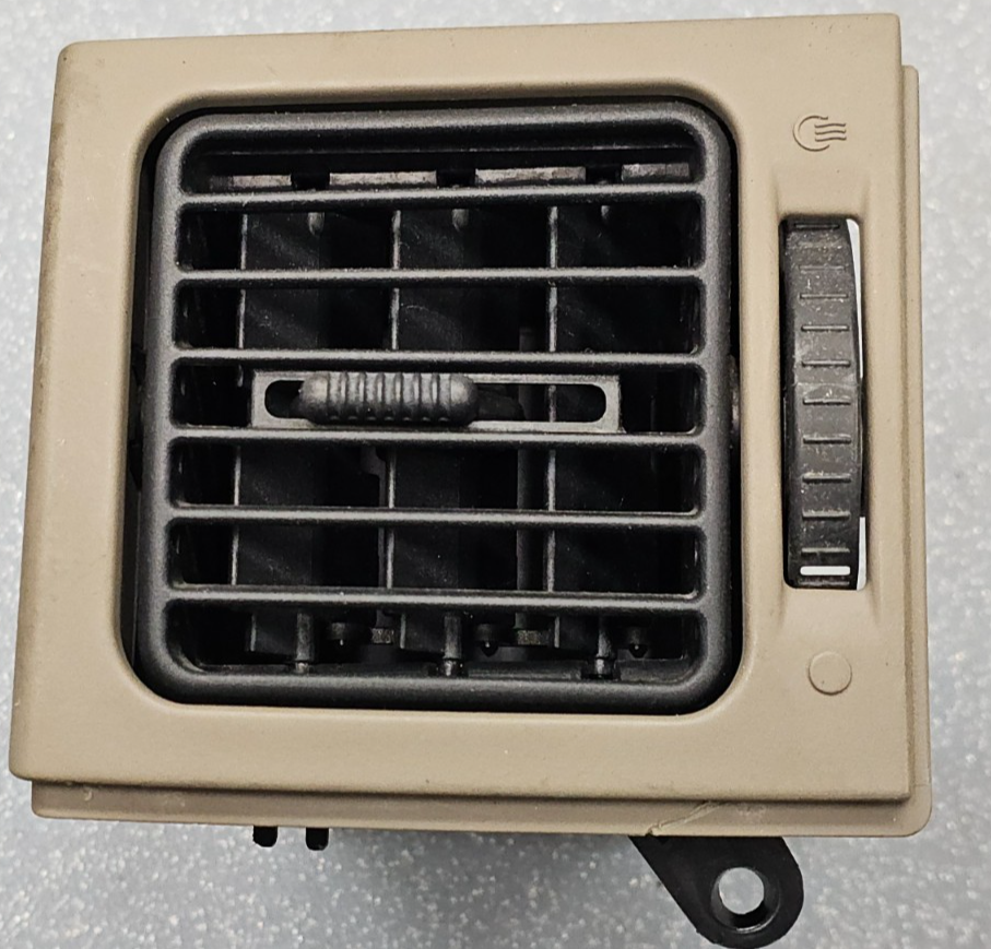 🔥05-07 FORD FOCUS Dash left Driver Master AC A/C Air Vent Heater Panel Tan