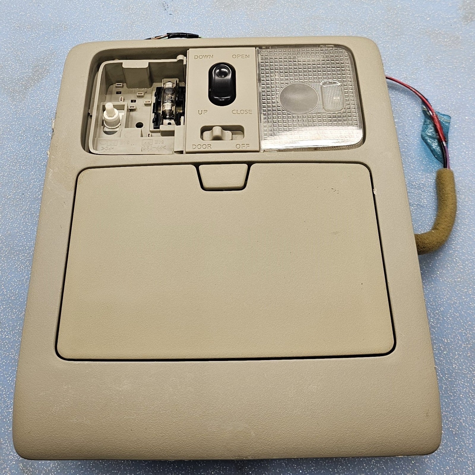 🔥03-05 Infiniti Fx35 Overhead Roof Console Interior Dome TAN CVL5D