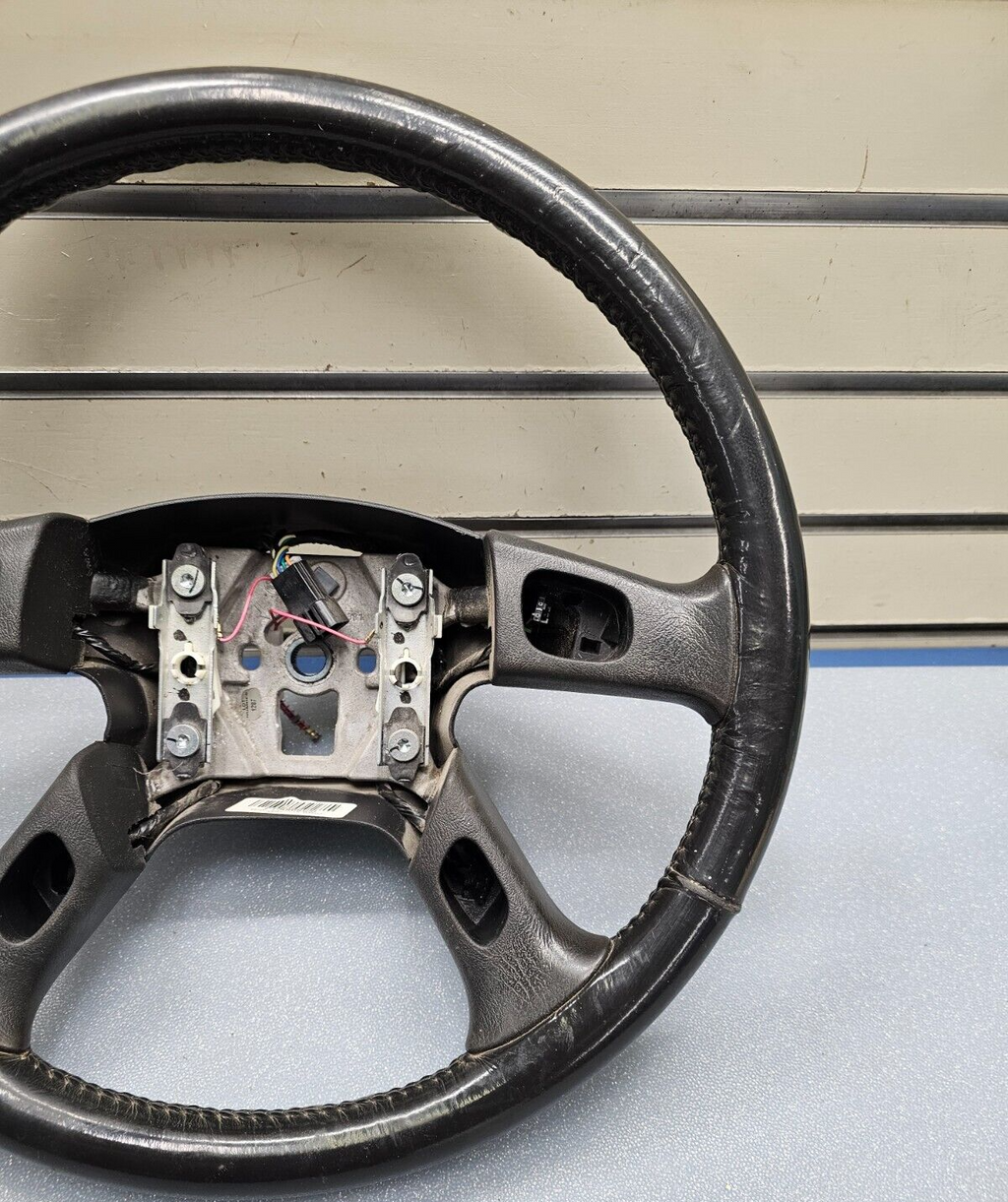 🔥03-06 Chevy Tahoe Yukon Escalade Left Driver Steering Wheel Column Cover BLACK