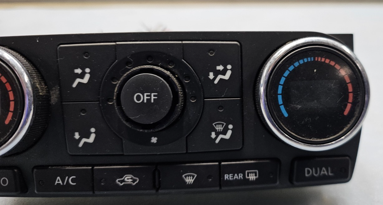 🔥07-13 Nissan Altima Dash A/C AC Heater Climate HVAC Temperature Control Black